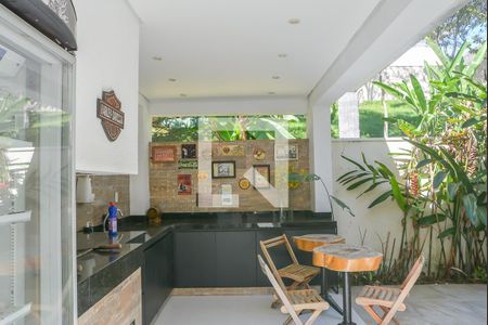 Varanda gourmet de casa de condomínio à venda com 3 quartos, 220m² em Demarchi, São Bernardo do Campo