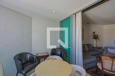 Varanda de apartamento para alugar com 2 quartos, 95m² em Lourdes, Belo Horizonte