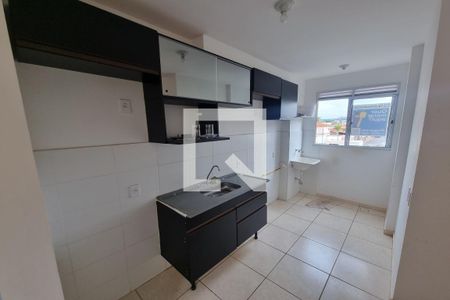 Cozinha - Lavanderia de apartamento para alugar com 2 quartos, 50m² em Residencial Parque dos Servidores, Ribeirão Preto