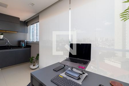 Varanda da Sala de apartamento para alugar com 1 quarto, 56m² em Lauzane Paulista, São Paulo