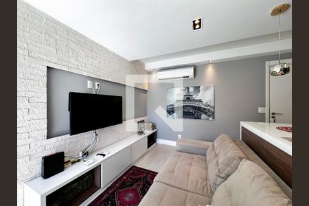 Sala de apartamento à venda com 1 quarto, 58m² em Brooklin Paulista, São Paulo