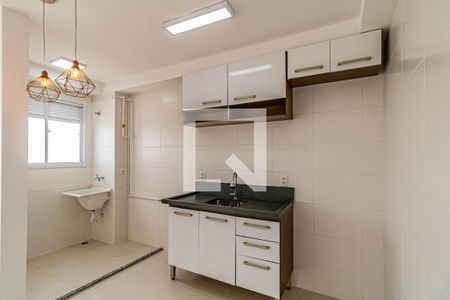 Cozinha de apartamento para alugar com 2 quartos, 40m² em Jardim Jaqueline, São Paulo
