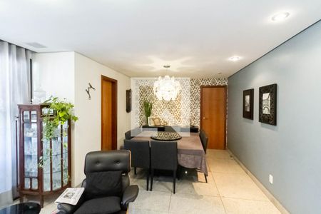 Sala  de apartamento à venda com 4 quartos, 284m² em Funcionários, Belo Horizonte