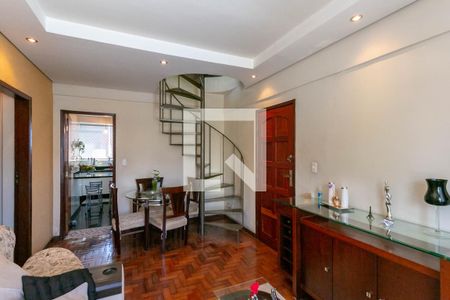 Sala de apartamento à venda com 3 quartos, 124m² em Jardim América , Belo Horizonte
