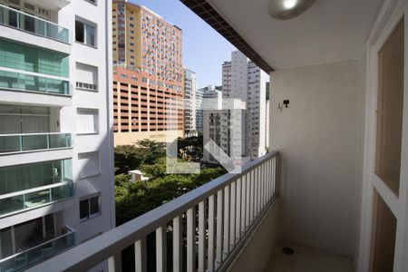Varanda de apartamento para alugar com 2 quartos, 100m² em Centro, Guarujá