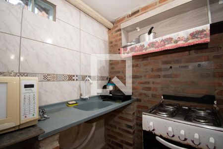 cozinha de casa para alugar com 1 quarto, 70m² em Campestre, São Leopoldo