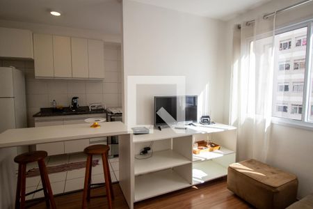 Sala de apartamento à venda com 1 quarto, 35m² em Água Branca, São Paulo