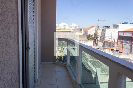 Varanda da Suíte de casa à venda com 3 quartos, 150m² em Vila Palmeiras, São Paulo