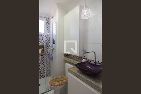 Banheiro do Quarto 1 de apartamento para alugar com 2 quartos, 62m² em Vila Leonor, Guarulhos
