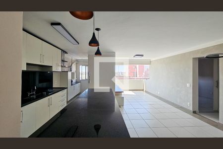 Sala / Cozinha de apartamento à venda com 3 quartos, 90m² em Campininha, São Paulo