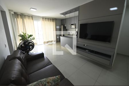 Sala  de apartamento para alugar com 3 quartos, 74m² em Setor Pedro Ludovico, Goiânia