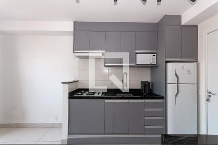 Cozinha de apartamento à venda com 1 quarto, 30m² em Bom Retiro, São Paulo