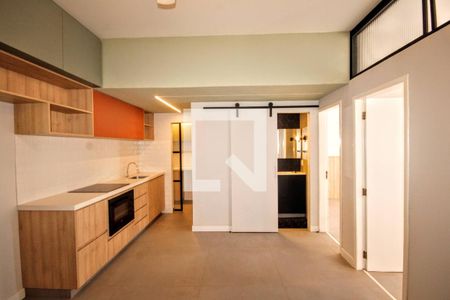 sala de apartamento para alugar com 2 quartos, 57m² em Funcionários, Belo Horizonte