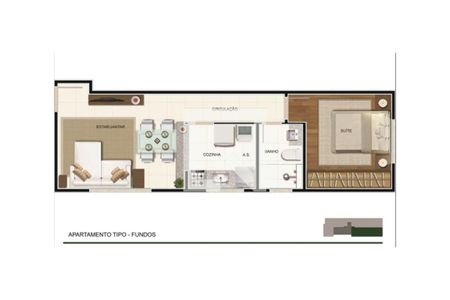 Apartamento à venda com 1 quarto, 38m² em Anchieta, Belo Horizonte