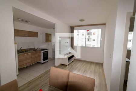 Sala de apartamento para alugar com 2 quartos, 46m² em Cristal, Porto Alegre