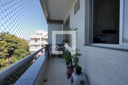 Varanda da Sala de apartamento à venda com 1 quarto, 52m² em Freguesia (jacarepaguá), Rio de Janeiro