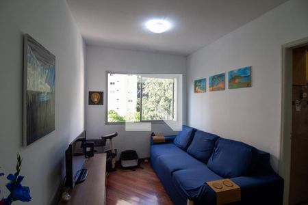 Sala de apartamento para alugar com 2 quartos, 60m² em Cidade Monções, São Paulo