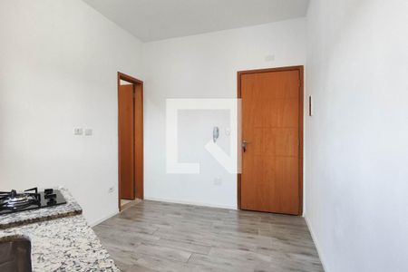 Sala, Quarto, Cozinha e Area de Serviço de kitnet/studio para alugar com 1 quarto, 30m² em Vila Curuca, Santo André