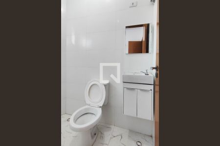Banheiro de kitnet/studio para alugar com 1 quarto, 30m² em Vila Curuca, Santo André