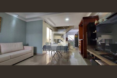 Sala de casa à venda com 3 quartos, 166m² em Parque São Vicente, Santo André