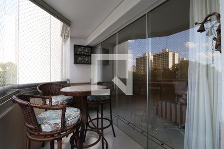 Varanda de apartamento à venda com 3 quartos, 123m² em Pompeia, São Paulo