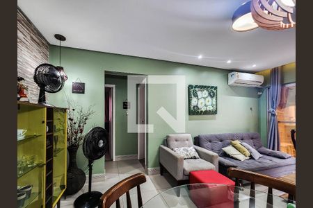 SALA de apartamento para alugar com 2 quartos, 92m² em Embaré, Santos