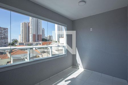 Varanda Sala/Cozinha de apartamento para alugar com 1 quarto, 31m² em Água Branca, São Paulo