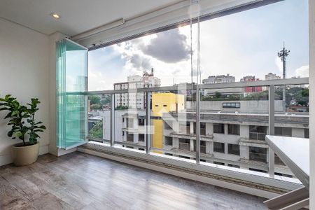 Sala de apartamento à venda com 1 quarto, 64m² em Vila Madalena, São Paulo