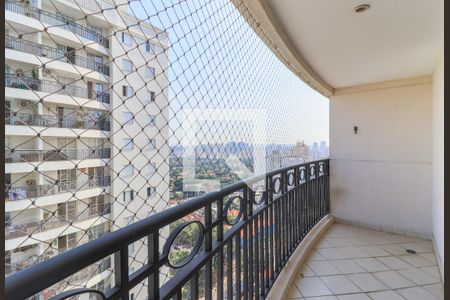 Varanda da Sala de apartamento para alugar com 3 quartos, 90m² em Santo Amaro, São Paulo