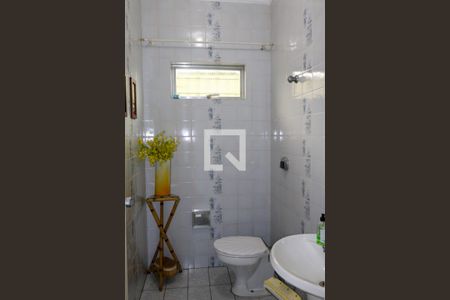 Lavabo da Sala de casa à venda com 3 quartos, 220m² em Campestre, São Caetano do Sul