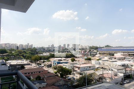 Vista da Sala de apartamento à venda com 1 quarto, 31m² em Vila Sonia, São Paulo
