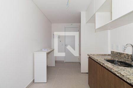 Sala e Cozinha de apartamento para alugar com 1 quarto, 52m² em Vila Maria Alta, São Paulo