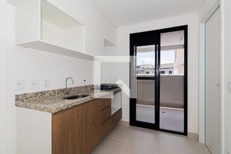 Sala e Cozinha de apartamento para alugar com 1 quarto, 52m² em Vila Maria Alta, São Paulo