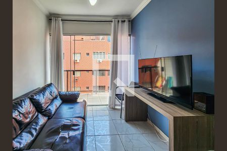 Sala de apartamento para alugar com 1 quarto, 91m² em Ponta da Praia, Santos