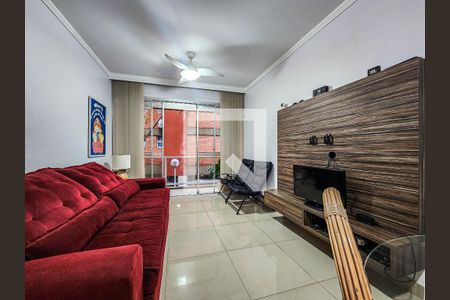 Sala de apartamento para alugar com 1 quarto, 89m² em Estuário, Santos