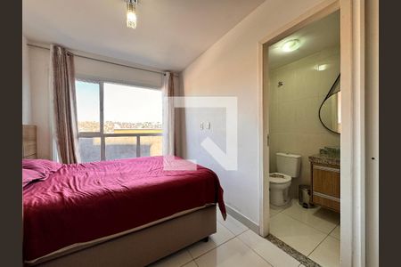 Suite de apartamento para alugar com 1 quarto, 38m² em Parque São Vicente, Santo André
