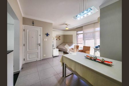 Sala de apartamento para alugar com 2 quartos, 80m² em Campo Grande, Santos