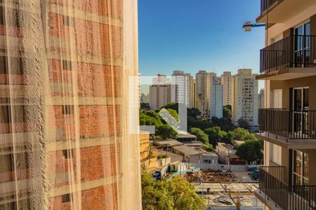 Sacada vista de apartamento à venda com 2 quartos, 36m² em Chácara Inglesa, São Paulo