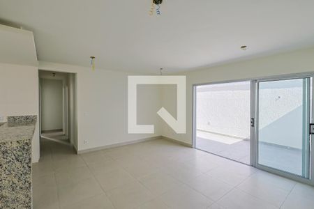 Sala de apartamento à venda com 3 quartos, 110m² em Fernão Dias, Belo Horizonte