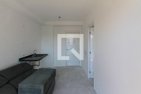 Sala e Cozinha de apartamento à venda com 1 quarto, 25m² em Vila Independência, São Paulo