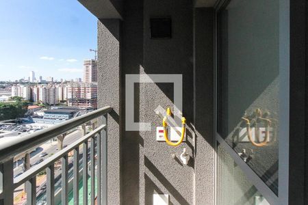 Varanda da Sala de apartamento à venda com 1 quarto, 25m² em Vila Independência, São Paulo