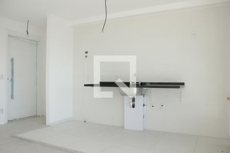 Sala e Cozinha de apartamento à venda com 1 quarto, 52m² em Jardim Vera Cruz, São Paulo