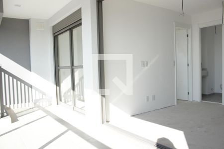 Varanda, Suíte e Sala de apartamento à venda com 1 quarto, 52m² em Jardim Vera Cruz, São Paulo