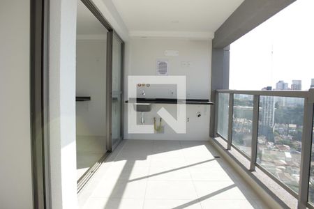 Varanda e Área de Serviço de apartamento à venda com 1 quarto, 52m² em Jardim Vera Cruz, São Paulo