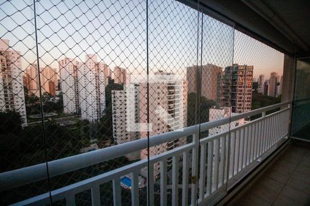 Varanda da Sala de apartamento para alugar com 3 quartos, 96m² em Lar São Paulo, São Paulo