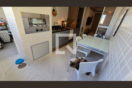 Varanda gourmet de apartamento para alugar com 2 quartos, 68m² em Boqueirão, Santos