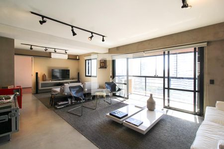 Sala de apartamento para alugar com 1 quarto, 93m² em Vila Olímpia, São Paulo