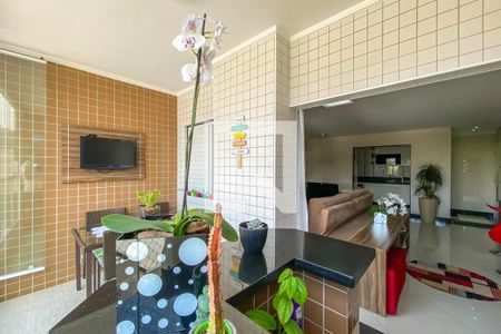 Varanda gourmet de apartamento à venda com 3 quartos, 102m² em Baeta Neves, São Bernardo do Campo