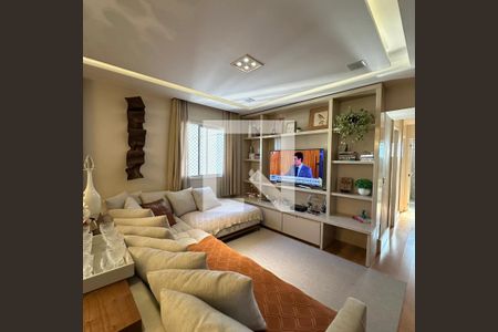 Sala de estar de apartamento à venda com 3 quartos, 140m² em Jardim Arpoador, São Paulo