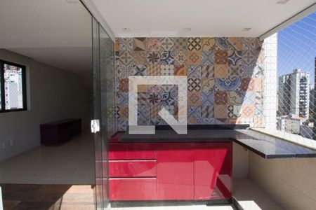 Varanda da Sala de apartamento para alugar com 2 quartos, 191m² em Anchieta, Belo Horizonte
